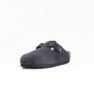 Boston (Unisex) - Schwarz Geöltes Leder
