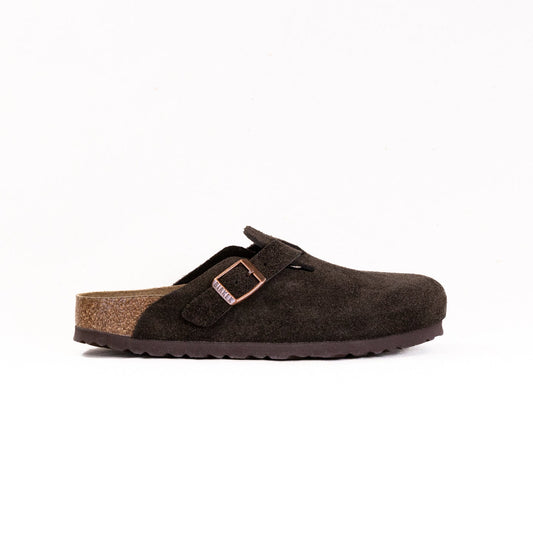 Boston Weiches Fußbett (Unisex) - Mocha Veloursleder