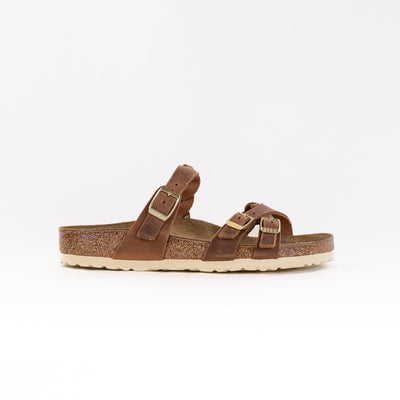 Franca Braided (Damen) - Cognac Geöltes Leder
