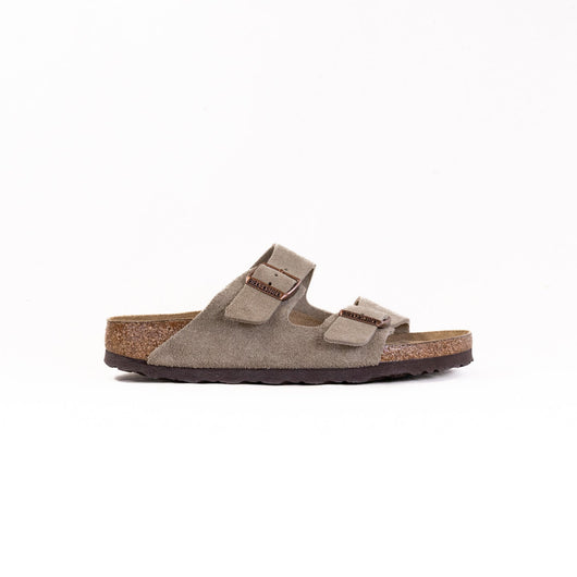 Arizona Weiches Fußbett (Unisex) - Taupe Veloursleder
