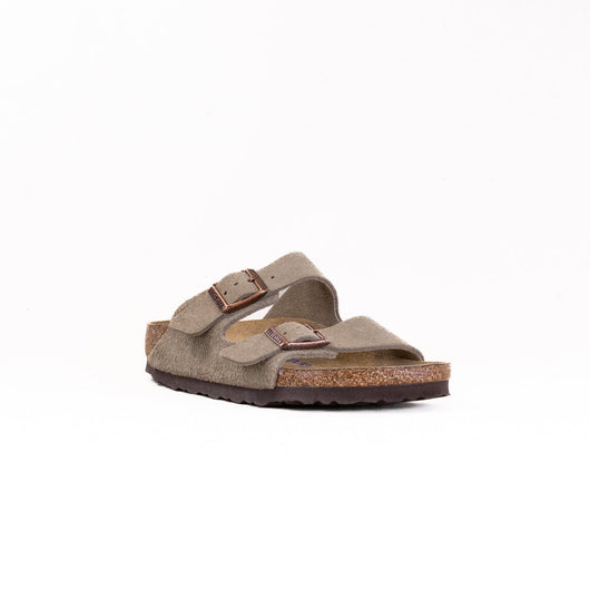 Arizona Weiches Fußbett (Unisex) - Taupe Veloursleder