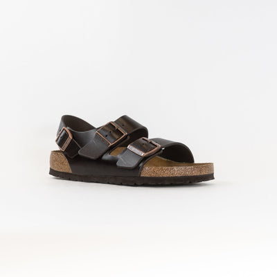 Milano Weiches Fußbett (Unisex) - Braun Amalfi Leder