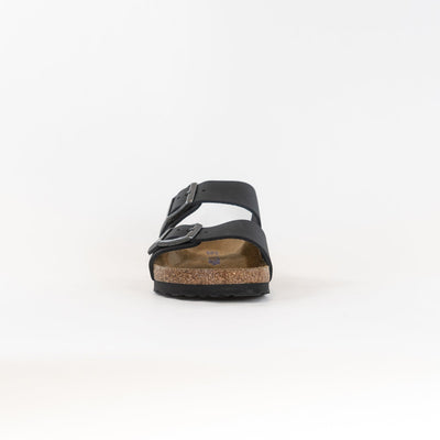 Arizona Weiches Fußbett (Unisex) - Schwarz Geöltes Leder